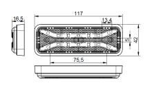 DPT105 LED LAMPA OBRYSOWA